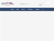 Tablet Screenshot of mondorose.it